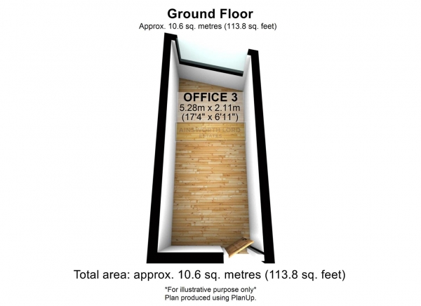 Floor Plan Image for Office to Rent in Offices to Let, Pitville Street, Darwen