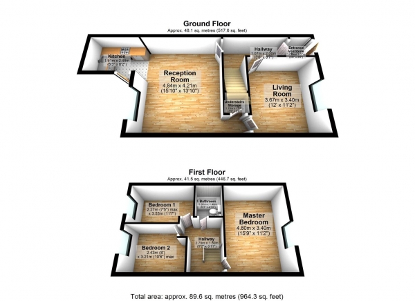 Floor Plan Image for 3 Bedroom Terraced House for Sale in Argyle Street, Darwen