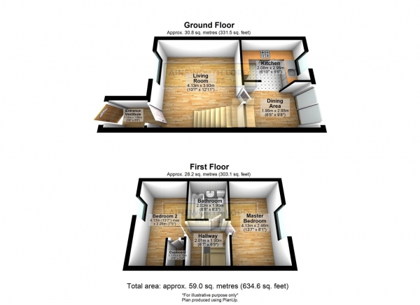 Floor Plan Image for 2 Bedroom Mews for Sale in Faroes Close, Blackburn