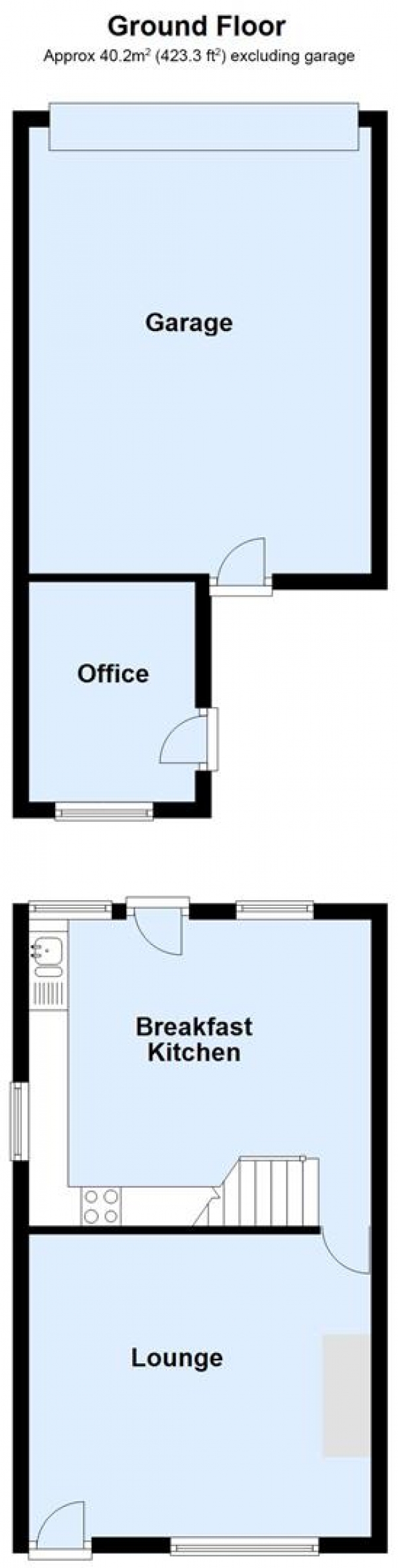 Floor Plan Image for 2 Bedroom Semi-Detached House for Sale in Wetherby Road, Roundhay