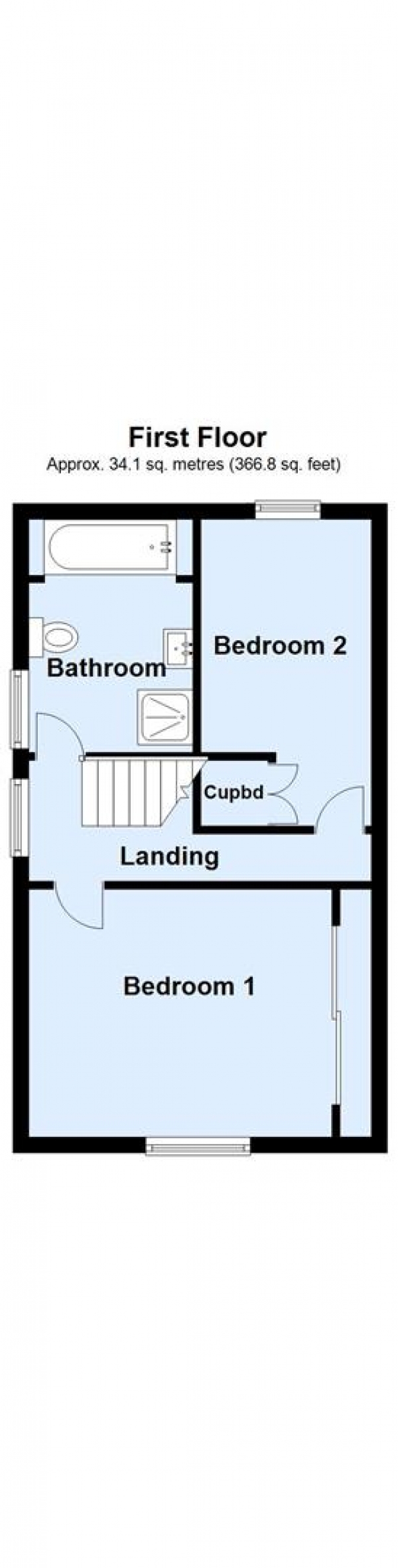 Floor Plan Image for 2 Bedroom Semi-Detached House for Sale in Wetherby Road, Roundhay