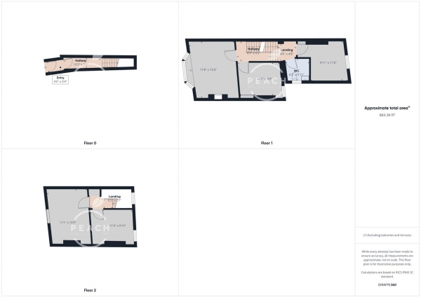 Floor Plan Image for Office to Rent in Westbury Avenue, Tunrpike Lane, N22