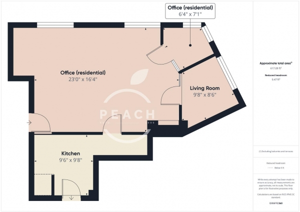 Floor Plan Image for Office to Rent in Bethnal Green Road, Shoreditch, E2