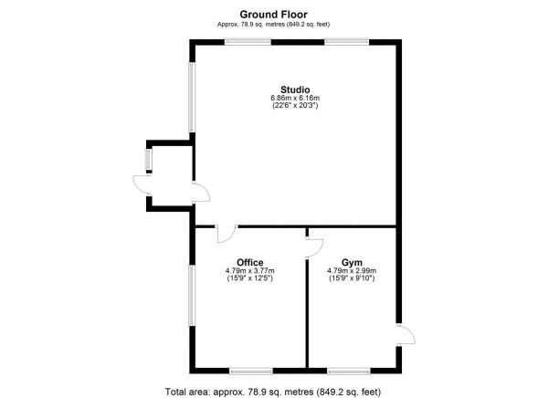 Floor Plan Image for 4 Bedroom Detached House for Sale in Lynn Road, Ely