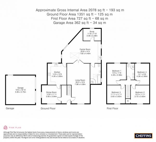 Floor Plan Image for 4 Bedroom Detached House for Sale in Victoria Street, Littleport, Ely