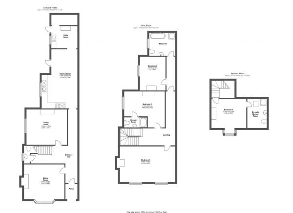 Floor Plan Image for 4 Bedroom Semi-Detached House for Sale in St Marys Street, Ely