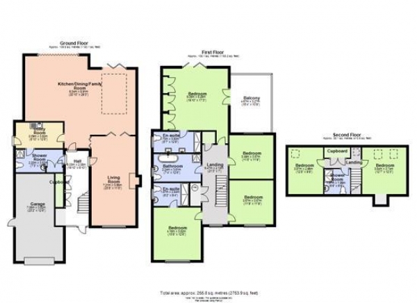 Floor Plan Image for 6 Bedroom Detached House to Rent in Lynn Road, Ely