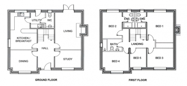 Floor Plan Image for Plot for Sale in Old Meadow Lane, Newmarket