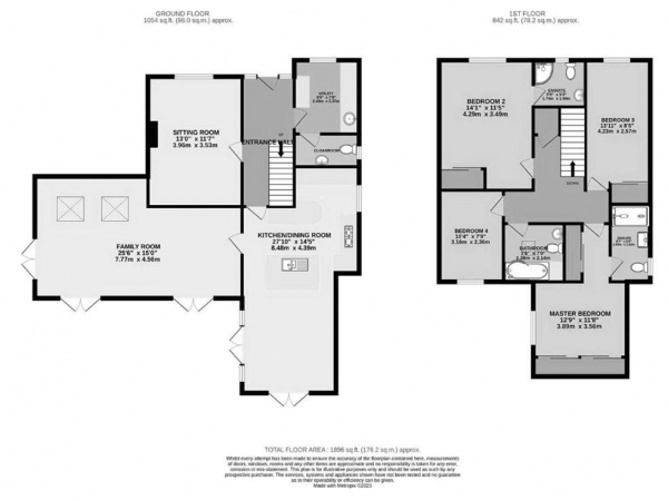 Floor Plan Image for 4 Bedroom Detached House for Sale in Ellwoods Close, Isleham