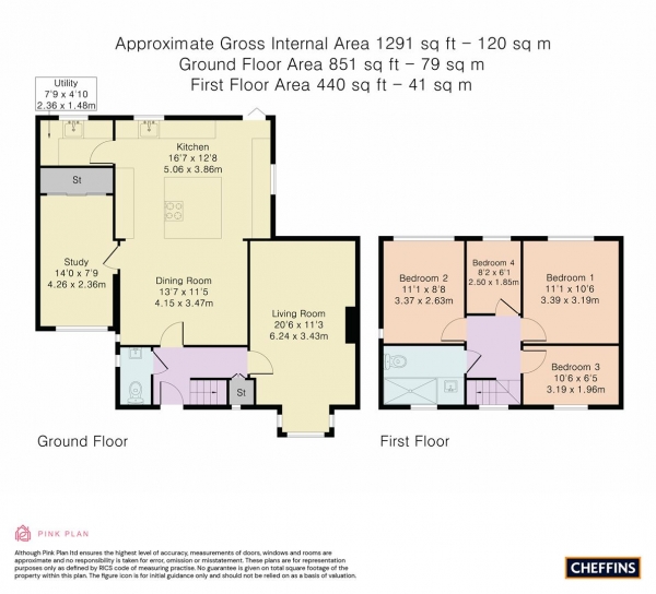 Floor Plan Image for 4 Bedroom Detached House for Sale in Mccalmont Way, Newmarket