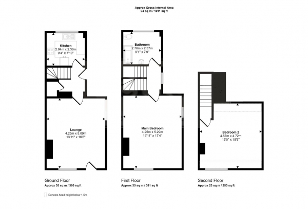 Floor Plan Image for 2 Bedroom Cottage for Sale in The Street, Freckenham, Bury St. Edmunds