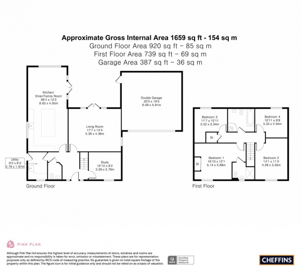 Floor Plan Image for 4 Bedroom Detached House for Sale in Fordham Road, Isleham