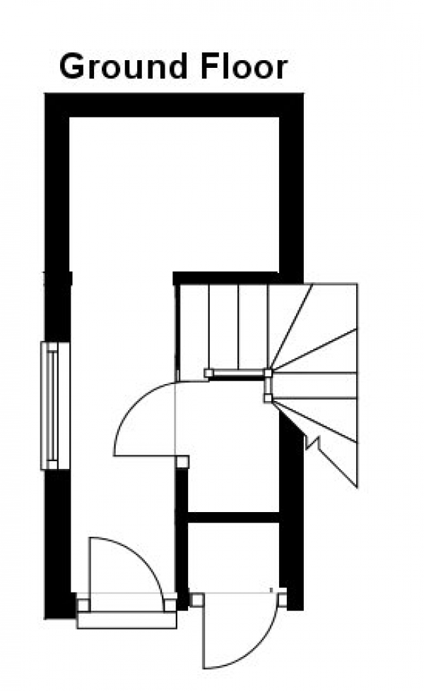 Floor Plan Image for 1 Bedroom Maisonette for Sale in Leather Lane, Haverhill