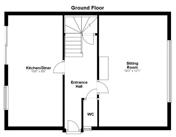 Floor Plan Image for 4 Bedroom Detached House for Sale in Westward Deals, Kedington