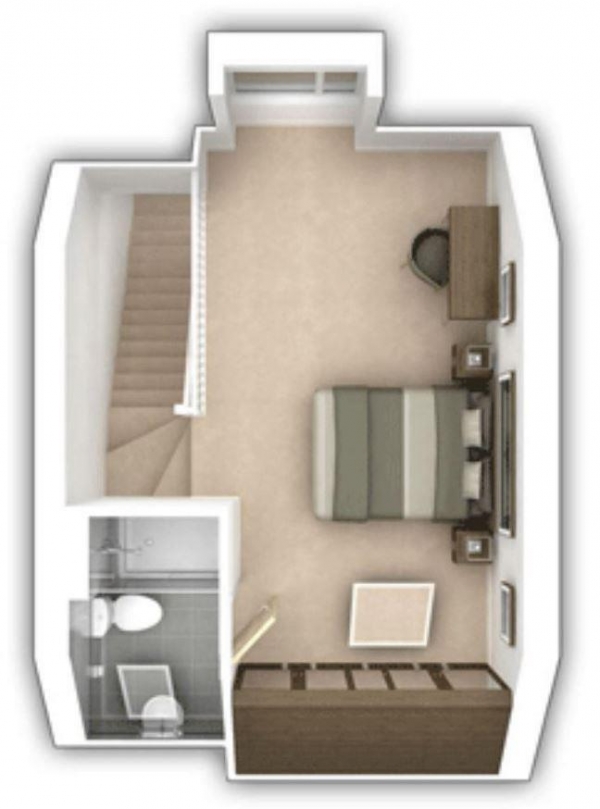 Floor Plan Image for 3 Bedroom End of Terrace House for Sale in Fleming Way, Haverhill