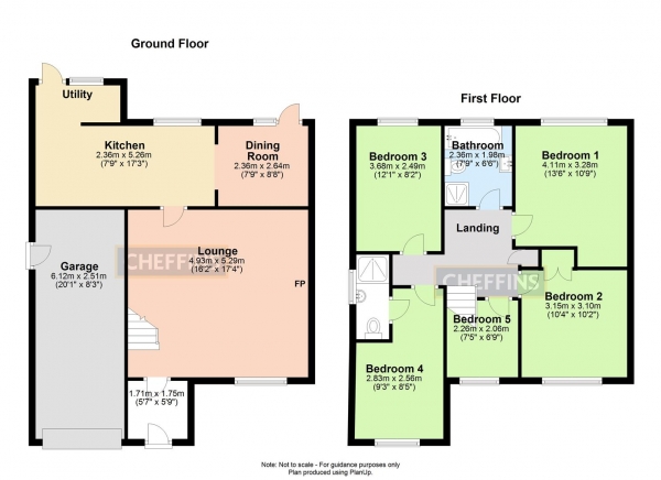 Floor Plan Image for 5 Bedroom Semi-Detached House for Sale in Barton Grove, Kedington, Haverhill