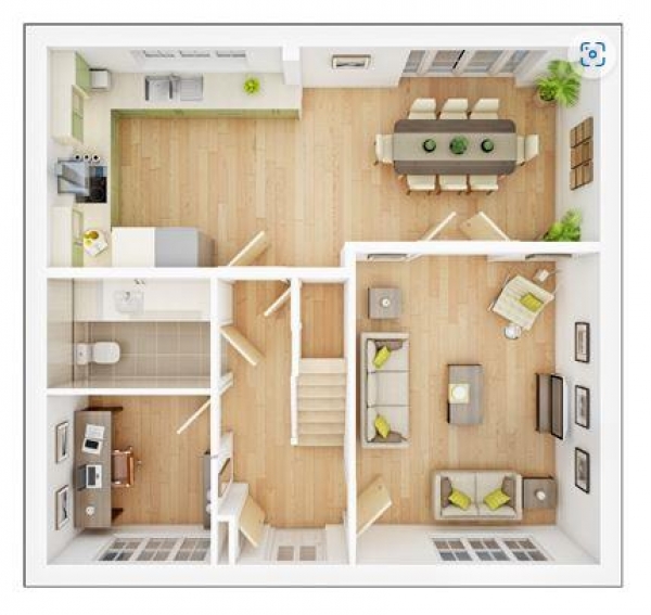 Floor Plan Image for 5 Bedroom Detached House for Sale in Rutherford Place, Withersfield, Haverhill