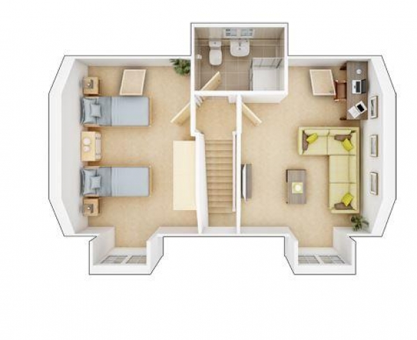 Floor Plan Image for 5 Bedroom Detached House for Sale in Rutherford Place, Withersfield, Haverhill