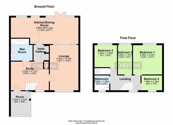 Floor Plan Image for 4 Bedroom Detached House for Sale in The Gables, Sturmer, Haverhill