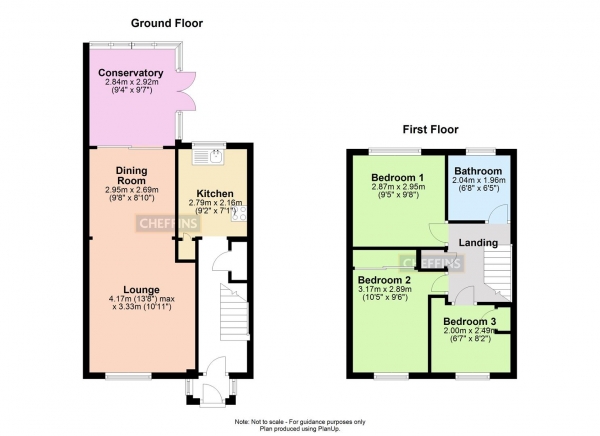 Floor Plan Image for 3 Bedroom Link Detached House for Sale in Shetland Road, Haverhill