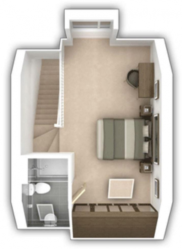 Floor Plan Image for 3 Bedroom End of Terrace House for Sale in Fleming Way, Withersfield, Haverhill