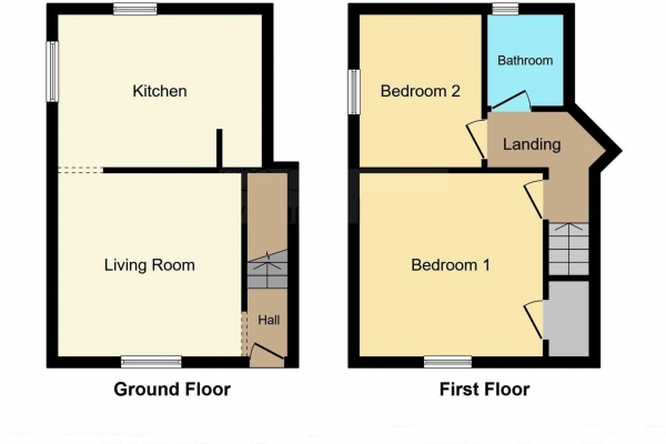 Floor Plan Image for 2 Bedroom Cottage for Sale in Egremont Street, Glemsford, Sudbury