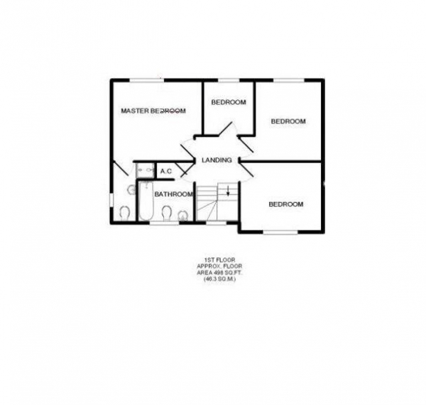 Floor Plan Image for 4 Bedroom Detached House for Sale in Henderson Close, Haverhill