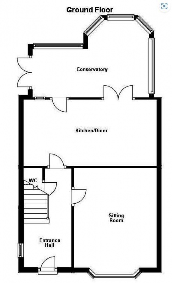 Floor Plan Image for 4 Bedroom Detached House for Sale in Manor Farm Close, Haverhill