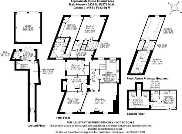 Floor Plan Image for 6 Bedroom Property for Sale in Well Lane, Clare, Sudbury