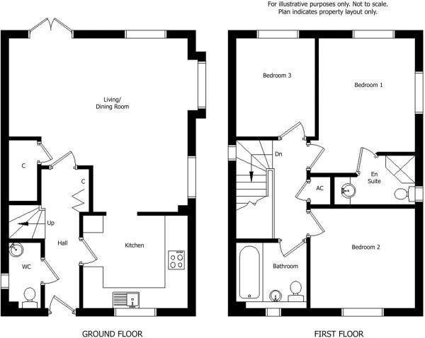 Floor Plan Image for 3 Bedroom Detached House for Sale in Brybank Road, Haverhill