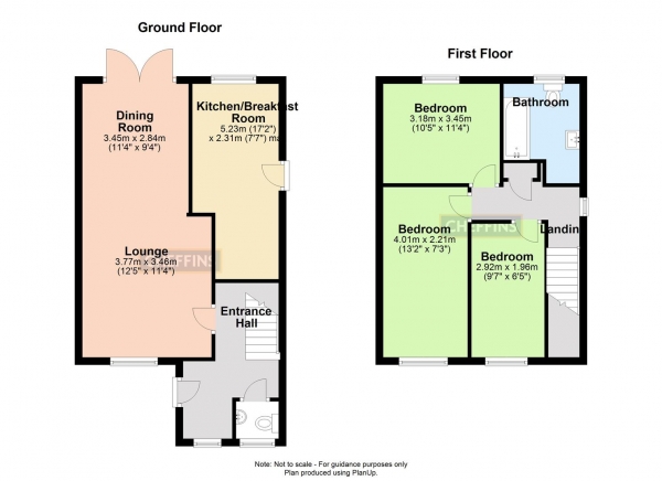 Floor Plan Image for 3 Bedroom Detached House for Sale in Borradale Court, Steeple Bumpstead