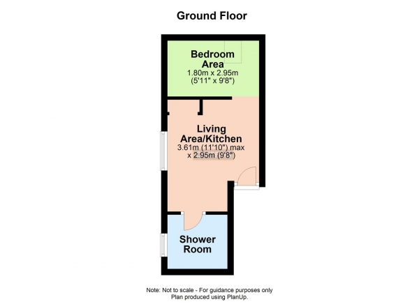 Floor Plan Image for 1 Bedroom Flat to Rent in 70 High Street, Haverhill, CB9