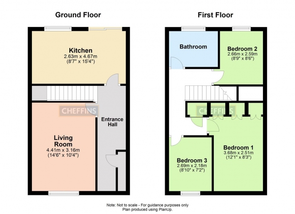 Floor Plan Image for 3 Bedroom Property to Rent in Forest Glade, Haverhill