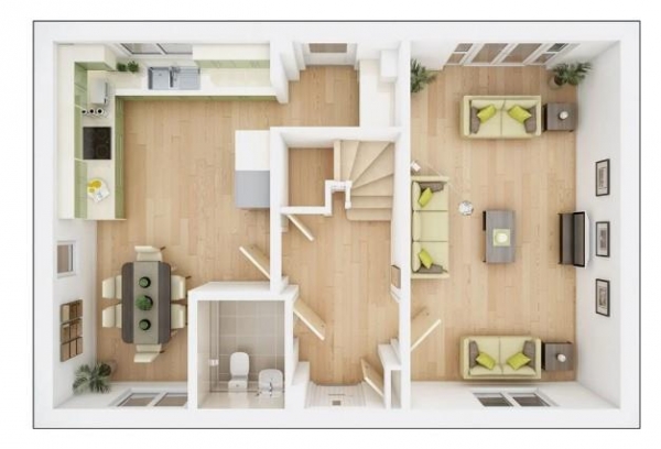 Floor Plan Image for 4 Bedroom Detached House for Sale in Kelvin Drive, Withersfield, Haverhill