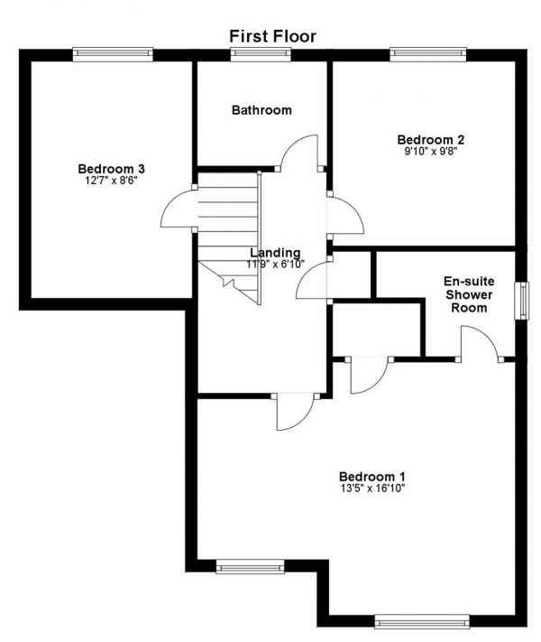 Floor Plan Image for 4 Bedroom Detached House for Sale in Osprey Road, Haverhill