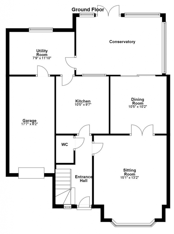 Floor Plan Image for 4 Bedroom Detached House for Sale in Osprey Road, Haverhill