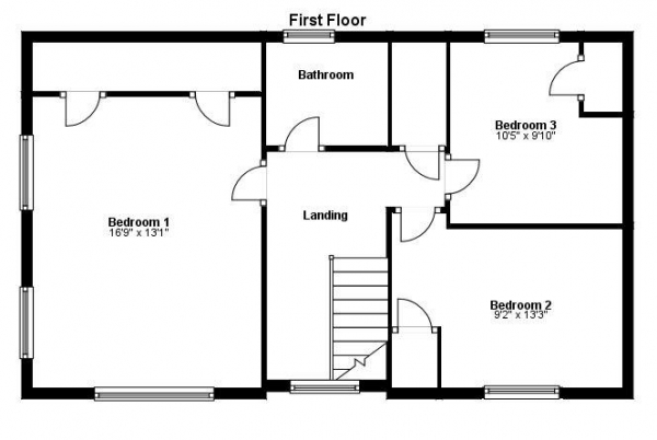 Floor Plan Image for 3 Bedroom Detached House for Sale in West End Lane, Kedington, Suffolk