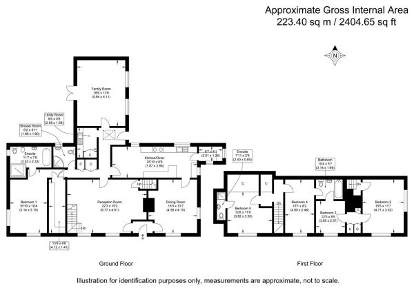 Floor Plan Image for 5 Bedroom Detached House for Sale in Hempstead Road, Radwinter, Saffron Walden