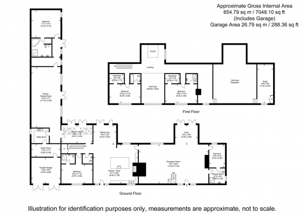 Floor Plan Image for 5 Bedroom Barn Conversion for Sale in Howe Lane, Great Sampford, Saffron Walden