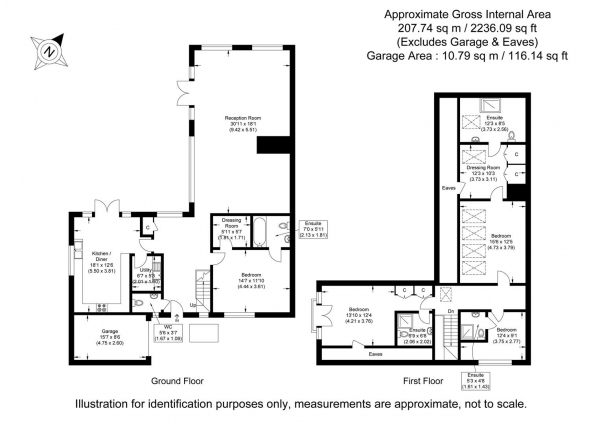 Floor Plan Image for 4 Bedroom Barn Conversion for Sale in Whitehorse Lane, Newport, Saffron Walden