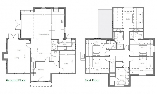 Floor Plan Image for 5 Bedroom Detached House for Sale in Stortford Road, Clavering, Saffron Walden