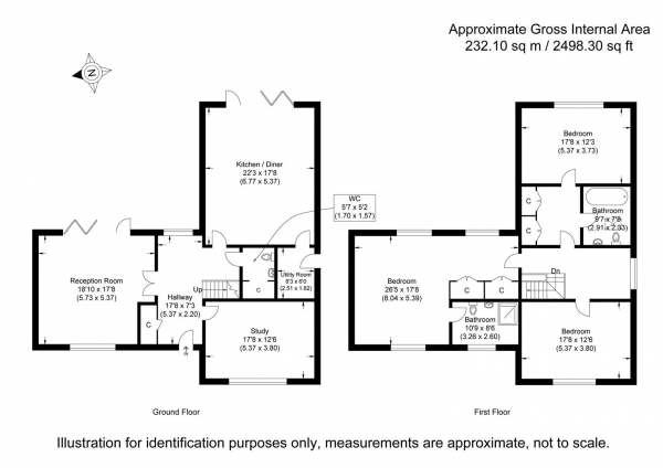 Floor Plan Image for 3 Bedroom Detached House for Sale in Old Mead Road, Henham, Bishop's Stortford