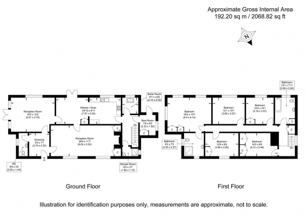 Floor Plan Image for 5 Bedroom Detached House for Sale in Roast Green, Clavering, Saffron Walden