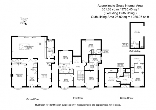 Floor Plan Image for 6 Bedroom Detached House for Sale in Ashdon Road, Saffron Walden