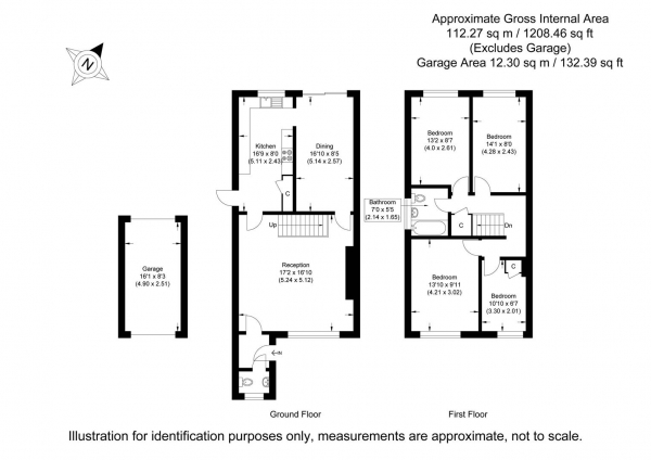 Floor Plan Image for 4 Bedroom Semi-Detached House for Sale in The Grove, Linton, Cambridge