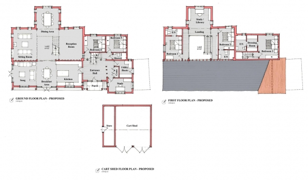 Floor Plan Image for 5 Bedroom Barn Conversion for Sale in Rook End Lane, Saffron Walden