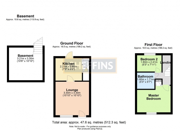 Floor Plan Image for 2 Bedroom Terraced House to Rent in Castle Street, Saffron Walden