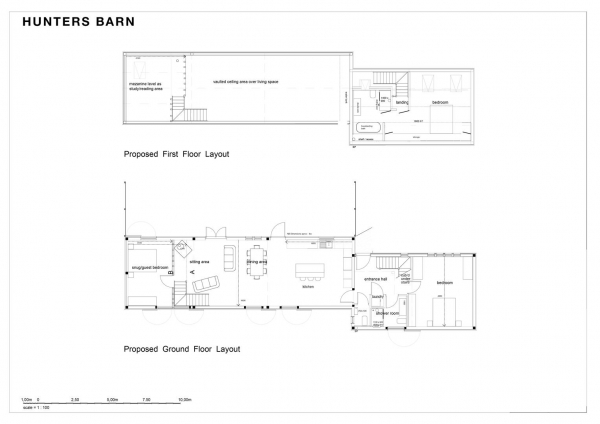 Floor Plan for 3 Bedroom Barn Conversion for Sale in Finchingfield Road, Hempstead, Saffron Walden, CB10, 2PR - From &pound750,000