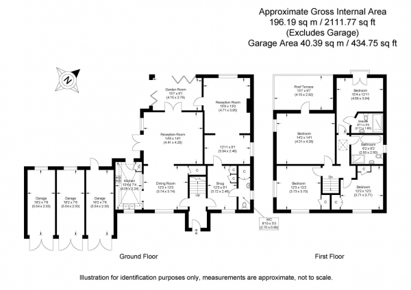 Floor Plan Image for 4 Bedroom Detached House for Sale in High Street, Great Chesterford, Saffron Walden