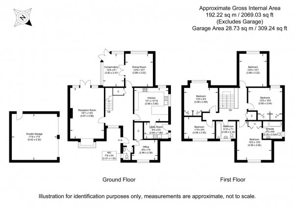 Floor Plan Image for 5 Bedroom Detached House for Sale in Longcroft, Hempstead, Saffron Walden